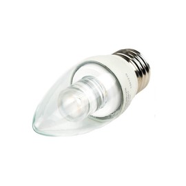 TCP LED5E26B1127K LED Bulb, B11 E26, 5W (40W Equiv.) - Dimmable - 2700K - 300 Lm.