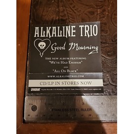 Alkaline Trio Good Mourning Album Release promo STICKER