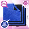 Tudomro 30 Pcs Magnetic Cleaning Cloth Dry Erasers Bulk for