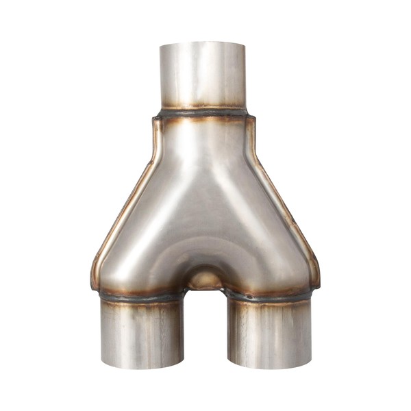 MXA 2 1/2 Y Pipe Exhaust, Stainless Steel 2.5 inches