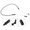 914mm/36in Stainless Steel Throttle Cable Replacement with Wrench AF42‑1101BLK Universal