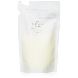 MUJI 44593950 Mild Milk Cleansing (Refill), 6.1 fl oz (180 ml)