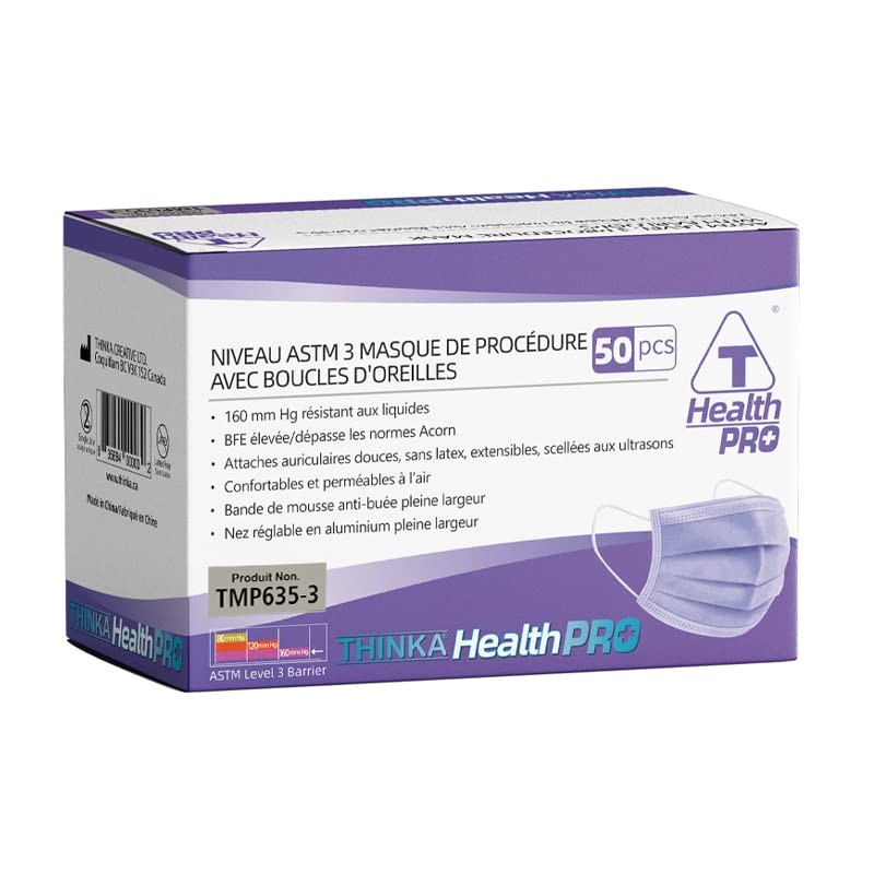 THINKA ASTM L3 PROCEDURE MASK (50pcs) - Medical Mask -Surgical