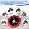42 Tooth 420 Chain Split Sprocket Hub Adapter for Coleman