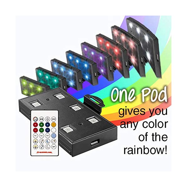 Marineland Color Changing LED POD with Remote