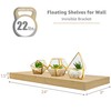 Sorbus Floating Shelves for Wall - 24" Bathroom Shelves, Wall