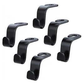 DELUXEFOX Car Hooks, Headrest Hooks, Car Seat Hooks, Prevents Loads Collapse, Car Supplies, Convenient Goods, Luggage Hanging, Hooks, Car Hooks