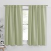 PONY DANCE Short Blackout Curtains - Window Curtain Treatments Light
