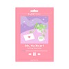 FACETORY Oh My Heart Sheet Mask with Heartleaf Extract -