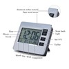 Digital Desk Clock Refrigerator Hood Kitchen Timer 12/24 Hour Alarm
