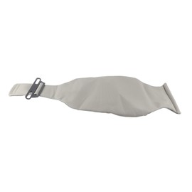 Car Lumbar Support Pillow Ergonomic Dynamic Support Points Lumbar Support Back Cushion for Home Car Office Imitation Leather Grey