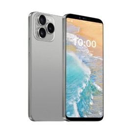 Fine Life Pro Unlock Phone, 8-Core Processor, 4G LTE Smartphone, 16MP + 13MP Camera, Dual Nano SIM Cards, 4GRAM, 64GROM, Expandable 256GB, 6.0 Inch Screen, (200 Grey)