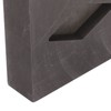 Graphite Crucible Rhombus Shape Metal Refining Scrap Melting Ingot 50