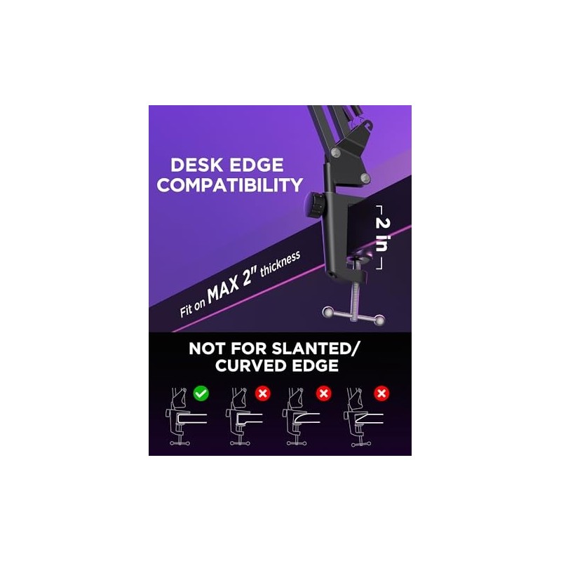 Innogear Mic Stand For Blue Snowball And Blue Snowball Ice