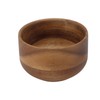 Wooden Men Shaving Bowl Burr Free Compact Shaving Cream Cup