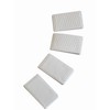 12 x fiXte Furniture Wedges Levellers Levelling Shims Soft Rubber