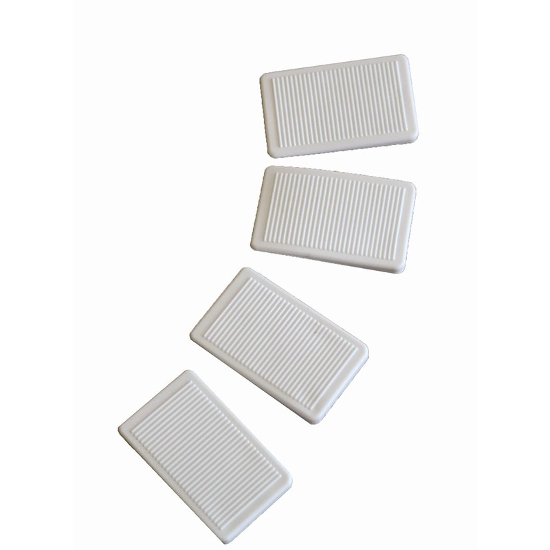 12 x fiXte Furniture Wedges Levellers Levelling Shims Soft Rubber