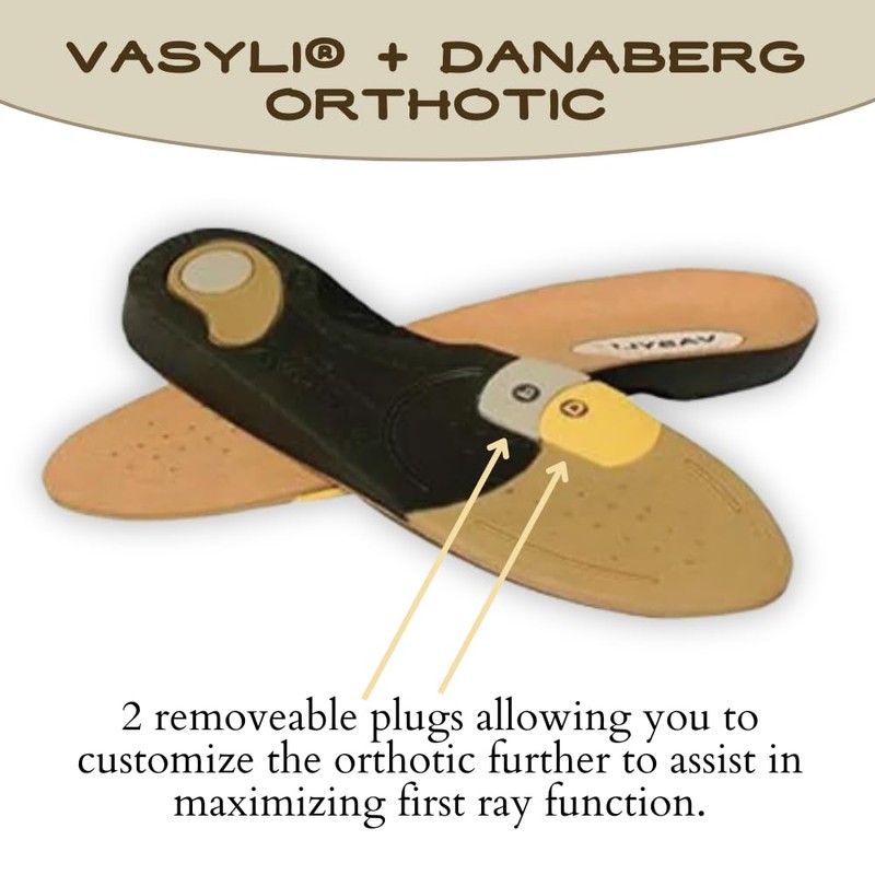 Vasyli Vasyli 38323 +Dananberg 1st Ray Orthoti Insoles, XX-Large, 1st