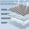 Summer New Cooling Ice Doug Couch Cover,Upgrade Honeycomb Anti-slip Sofa