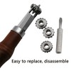 Leathercraft Spacer Tool Spacer Embossing System Set Sewing Stitch Spacer