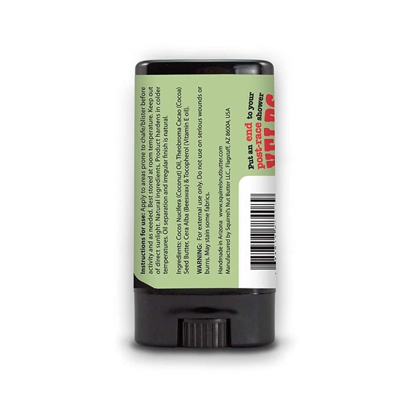 Squirrel's Nut Butter All Natural Anti Chafe Salve, Stick Applicator,