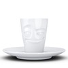 FIFTYEIGHT PRODUCTS Fiftyeight Espresso Cups, Set of 2, Napkins 80