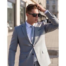 DUCO 3051 Men's Sunglasses, Polarized Sunglasses, Premium Carbon Fiber Material, Aviator, Teardrop, Large Size, UV400, For Fishing, Driving