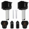 HIKUDIY 2PCS 0.2mm Hotend Kit for Bambu Lab A1/A1 Mini,