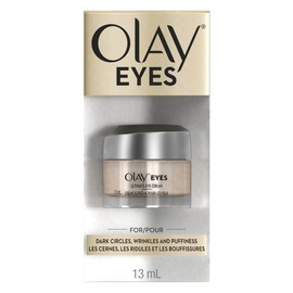 OLAY Ultimate Eye Cream for Dark Circles, Wrinkles And Puffiness 0.4 oz (Pack of 3)