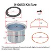 K-0650 Air Compressor Cylinder Sleeve and Piston Ring Replacement Kit