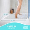 Brandsseller Shower Mat 53 x 53 cm Shower Mat Non-Slip