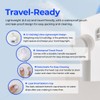 BODYLUV Puresome Travel Mini Shower Head Set with Pure Filter