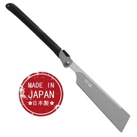 FAMEX Dozuki 5527 Professional Japanese Saw 240 mm Carbon Steel, 22 TPI, Made in Japan, Folding Hand Saw for DIY and Trade, Fine Saw for Wood, Pull Saw