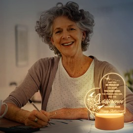 Retirement Gifts for Women and Men, Retired Gifts Night Light, 2023 Retired Gifts for Coworkers, Leaving Gifts, Farewell Gifts for Colleagues, Friends, Coach, Grandma, Grandad, Retirement Decoration