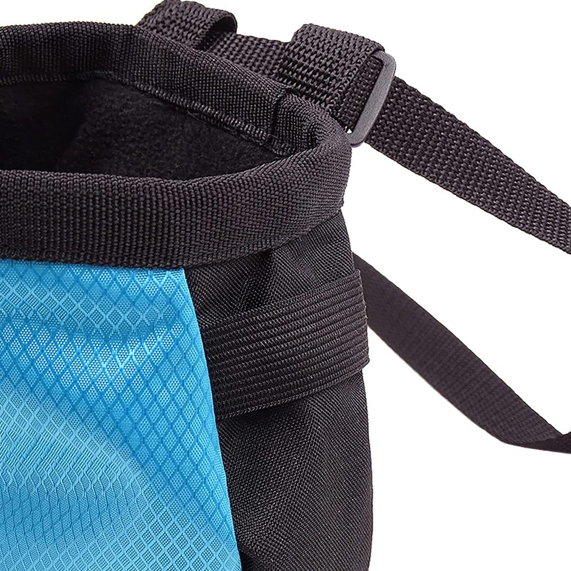 Climbing Chalk Bag No Leak Drawstring Closure Bag with Adjustable