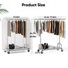 HOKEEPER Clothes Rack with Cover Clothing Racks for Hanging Clothes