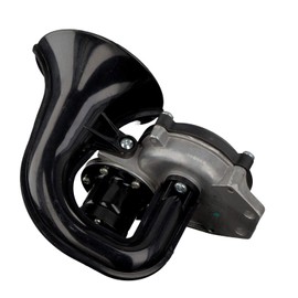 febi bilstein 38986 Horn, 1 Piece, Black