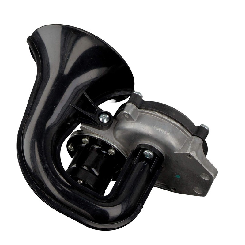 febi bilstein 38986 Horn, 1 Piece, Black