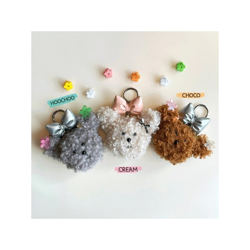 Hazzys (대전신세계)24SS그레이 실버 퍼피 키링 겸 참장식 HIHO4E113G2 (Daejeon Shinsegae)