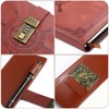 Kesote A5 Diary with Lock Leather Cover Lock Notebook Lined