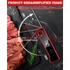 2025 Meat Thermometer Digital, ±0.5°F Accuracy Instant Read Thermometer180° Rotating