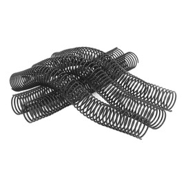 Bobinas de Encuadernación en Espiral de 32 Mm, Espirales de Encuadernación de Plástico con Capacidad para 280 Hojas, Paso 4:1 de 48 Dientes, 20 Unidades para Documentos, con