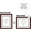 Golden State Art, 11x14 Diploma Frame - Mahogany Solid Wood