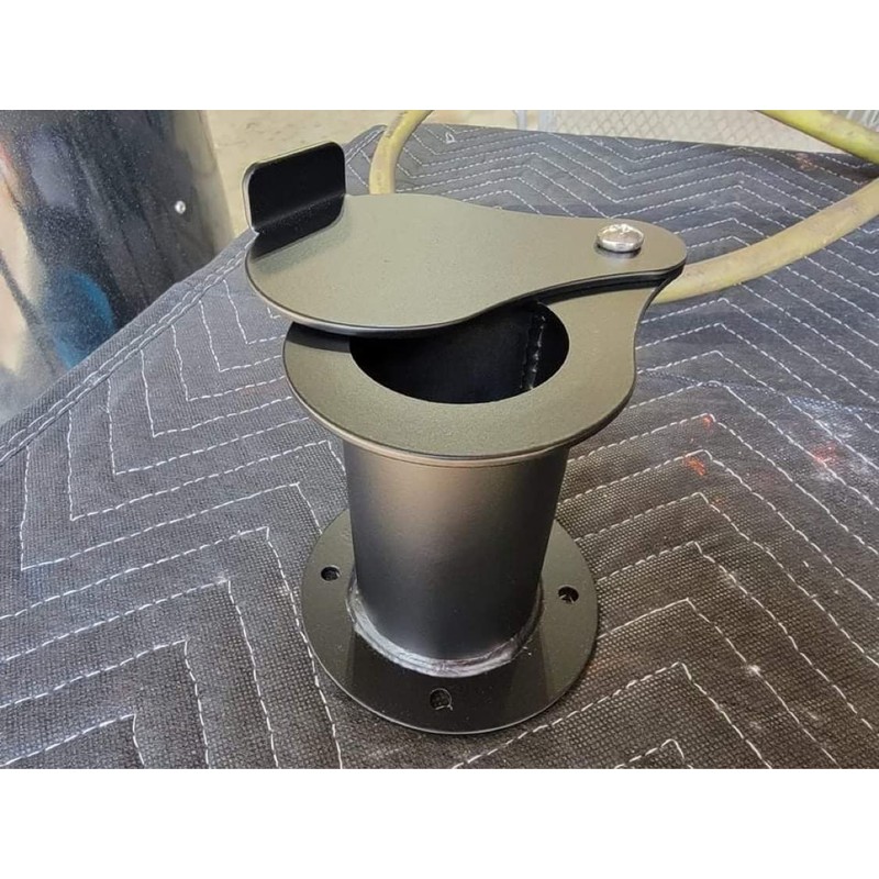 UDS Ugly Drum Lid Exhaust 2" Teardrop Flanged Vent Damper