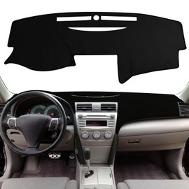 Suede Dash Cover Accessories for Toyota Camry 2007 2008 2009 2010 2011, Dash Mat Dashboard Cover and Interior Dash Covers
