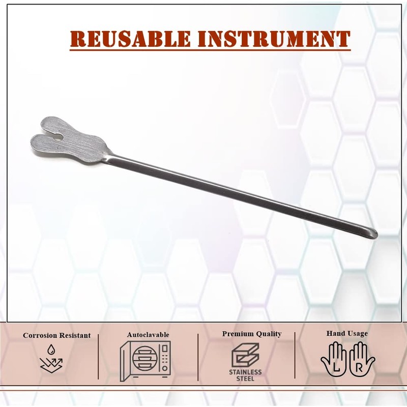 Stainlees Steel Grooved Director & Tongue Tie for Multipurpose Lab