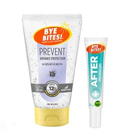 Duopack Repelente de Insectos y Mosquitos Prevent Gel, 12 hrs de Protección 150ml + 1 After Crema Post Piquetes y Quemaduras, 20g