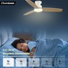Modern Ceiling Fans with Lights, 42 Inch Ceiling Fan with