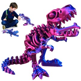 Audasi 3D Druck bewegliche Dinosaurier Modelle Figur Flexible Gelenke Dinosaurier Spielzeug Beweglicher Dinosaurier Spielzeug Geschenke Dinosaurier Spielzeug Desktop Dekor für Erwachsene und Kinder