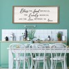 Surfapans Bless the Food Before Us Sign Wall Decor 32"x12"